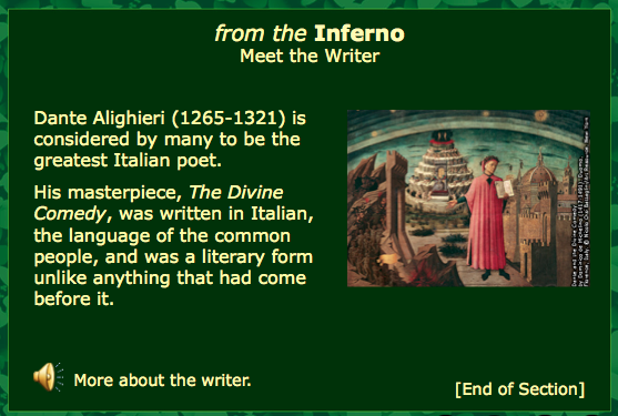 Dante's Inferno WebQuest, PDF, Inferno (Dante)